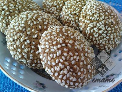 Ciasteczka sezamowe Ciasteczka sezamowe