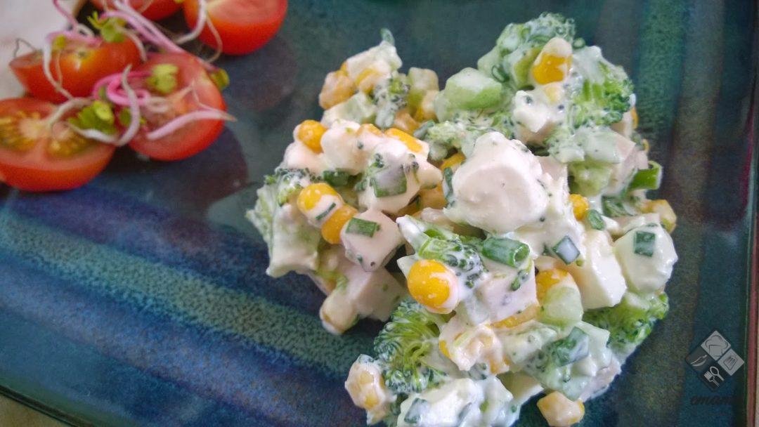 Sałatka trójkolorowa z fetą Sałatka trójkolorowa z fetą