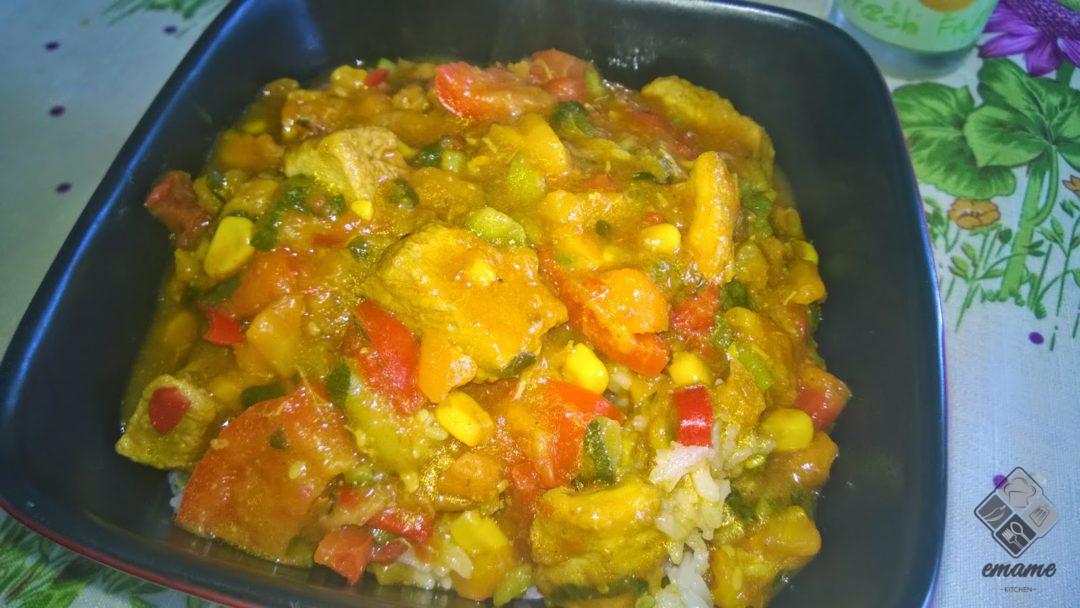 Curry wieprzowe na ostro Curry wieprzowe na ostro