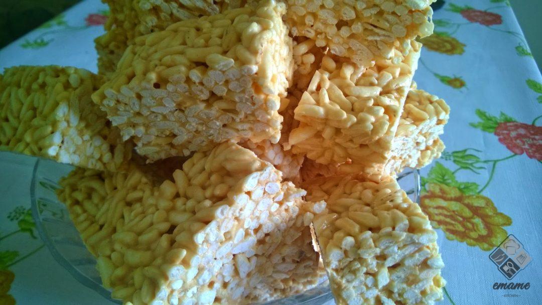 Batoniki z ryżu preparowanego Batoniki z ryżu preparowanego