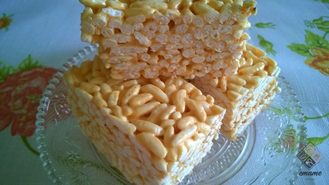 Batoniki z ryżu preparowanego Batoniki z ryżu preparowanego