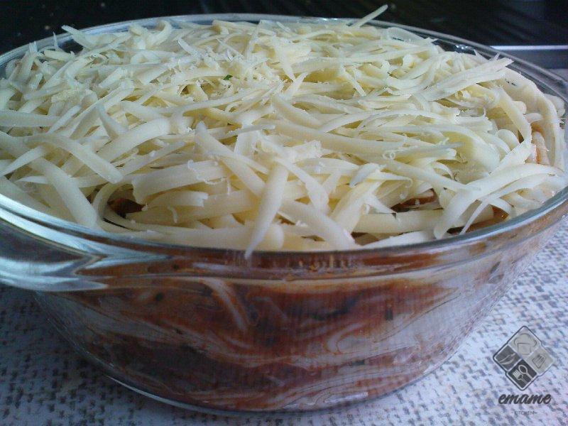 Spagetti zapiekane Spagetti zapiekane
