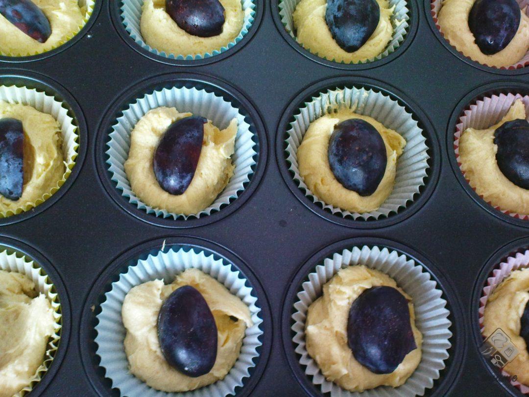 Muffinki śliwkowe Muffinki śliwkowe