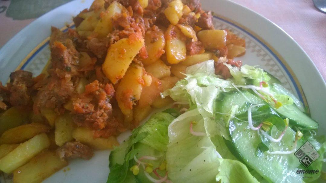 Prosta zapiekanka ziemniaczana Prosta zapiekanka ziemniaczana