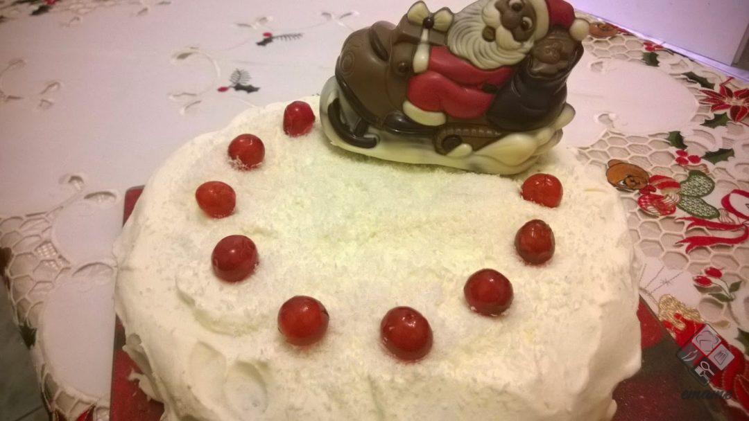 Świąteczny torcik z cytrynową pianką Świąteczny torcik z cytrynową pianką