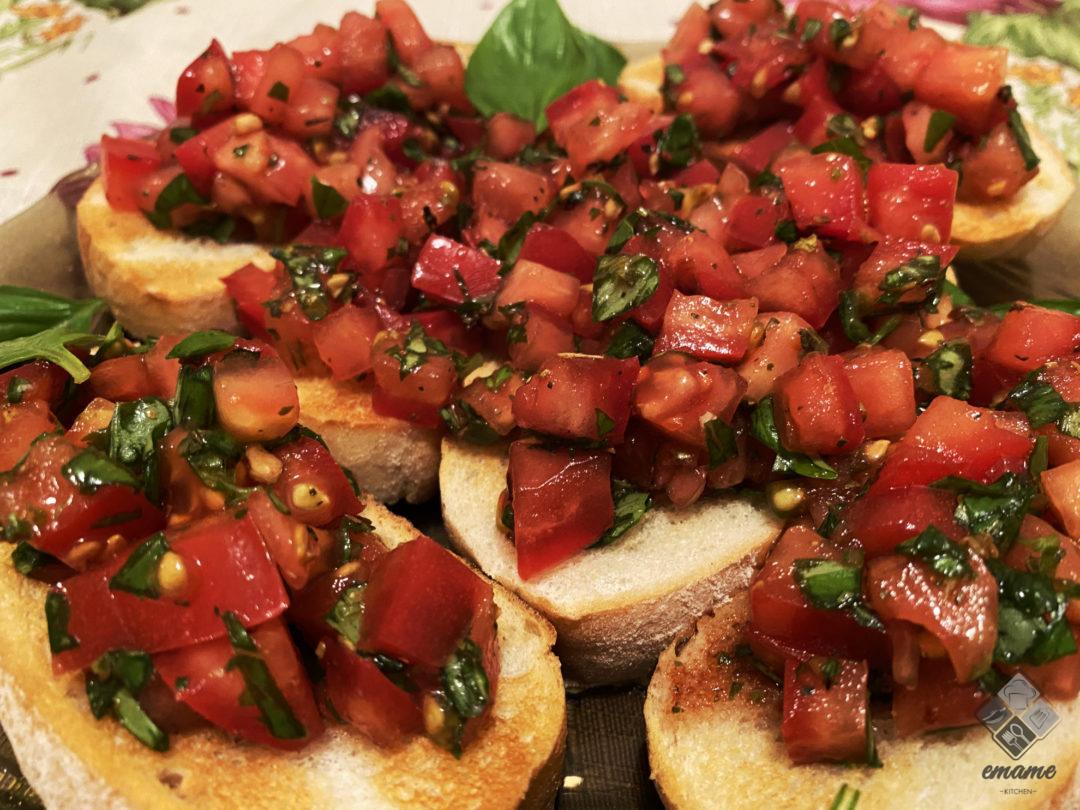 Bruschetta z pomidorami Bruschetta z pomidorami