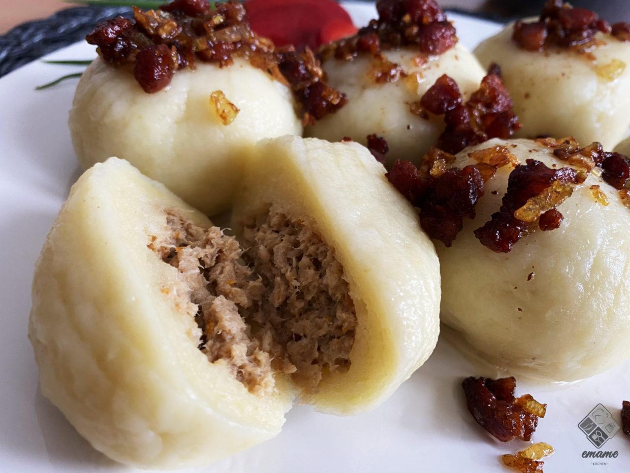 Pyzy z mięsem mielonym Pyzy z mięsem mielonym