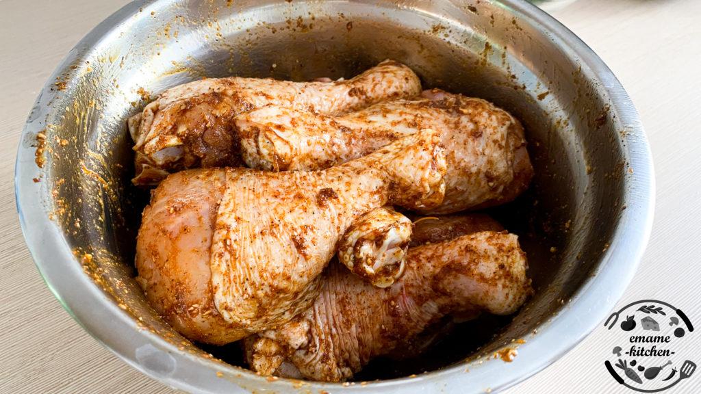 Pieczone soczyste podudzia z kurczaka